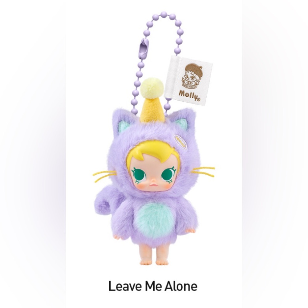 Pop Mart Baby Molly Pocket Friends Vinyl Plush in Leave Me Alone
